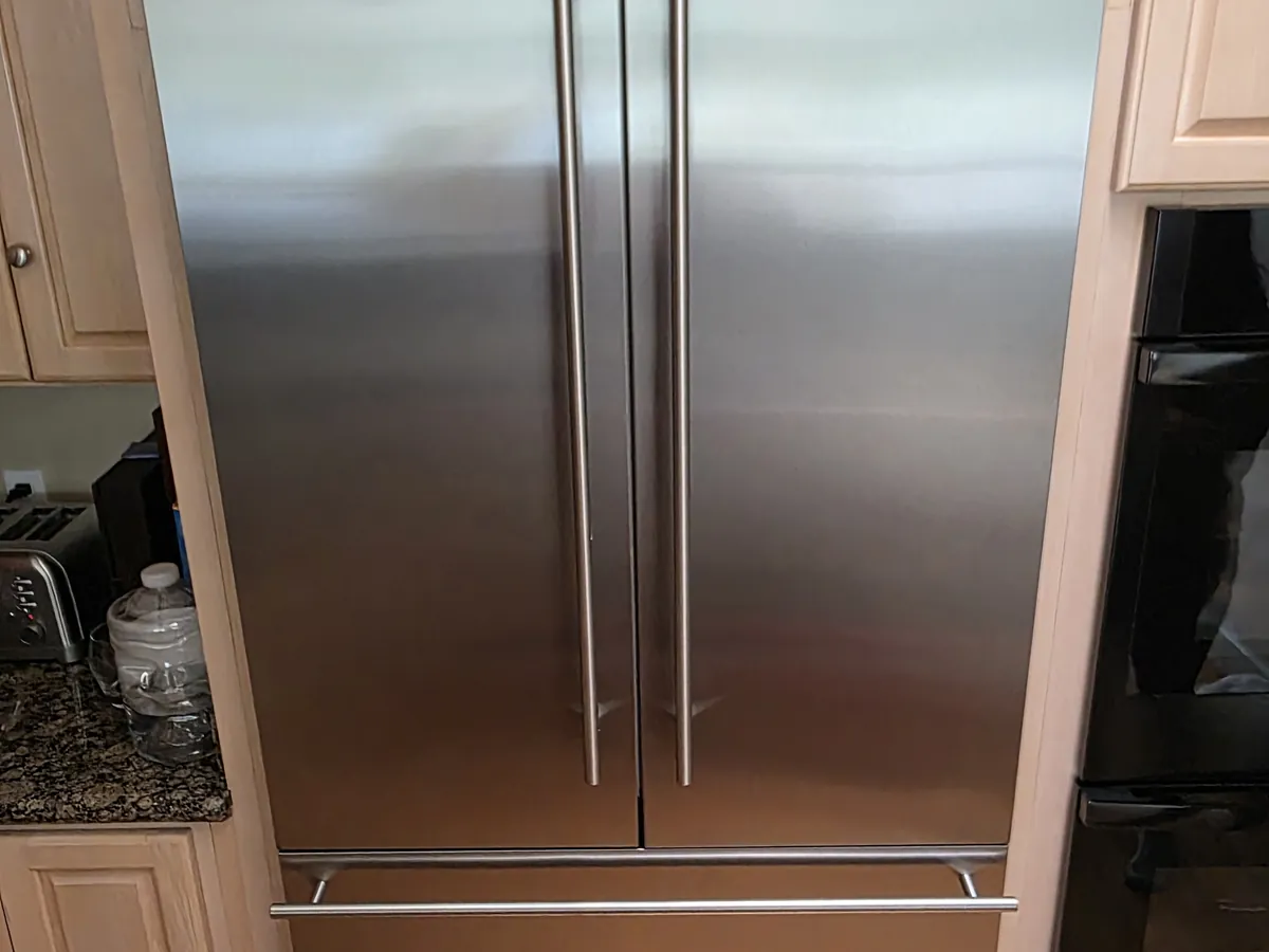 Liebherr refrigerator in a Bay Area kitchen