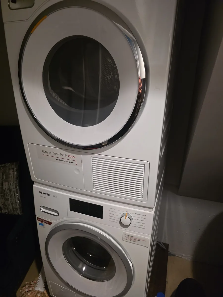 Miele washer and dryer