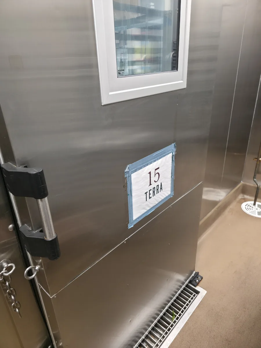 Walk-in door and hardware